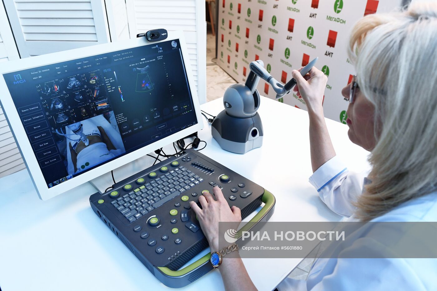 Телемедицинская установка для удаленного УЗИ в Морозовской ДГКБ