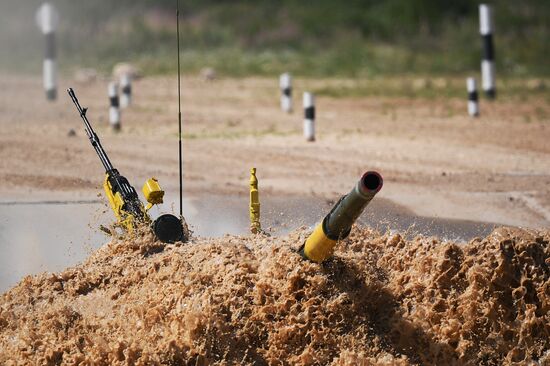 "Танковый биатлон-2018 ". Индивидуальная гонка. Первый этап 