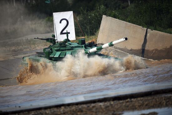 "Танковый биатлон-2018 ". Индивидуальная гонка. Первый этап 