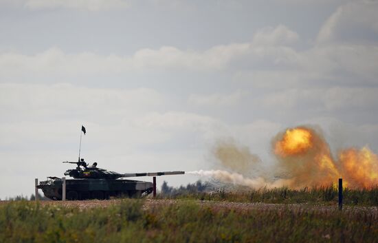 "Танковый биатлон-2018 ". Индивидуальная гонка. Первый этап 