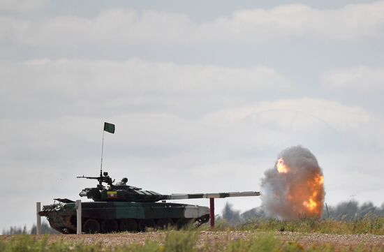 "Танковый биатлон-2018 ". Индивидуальная гонка. Первый этап 