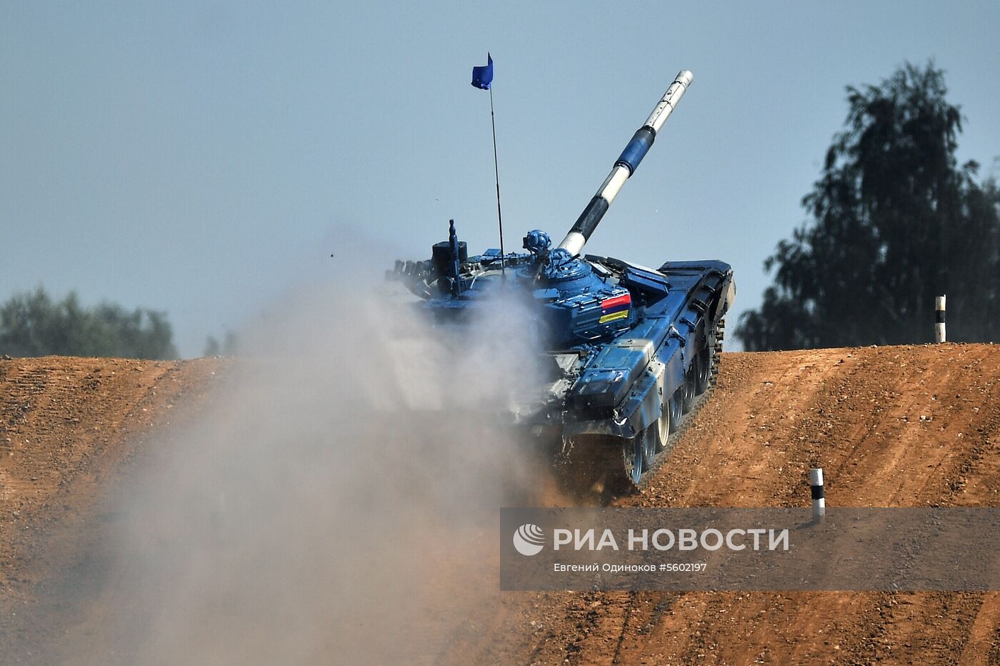 "Танковый биатлон-2018 ". Индивидуальная гонка. Первый этап