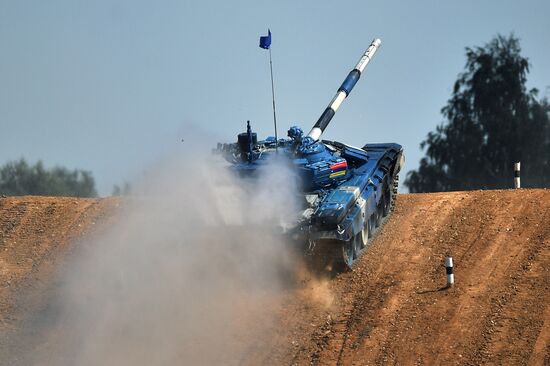 "Танковый биатлон-2018 ". Индивидуальная гонка. Первый этап 