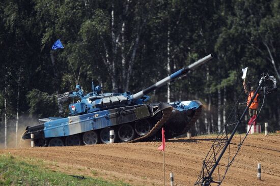 "Танковый биатлон-2018 ". Индивидуальная гонка. Первый этап 