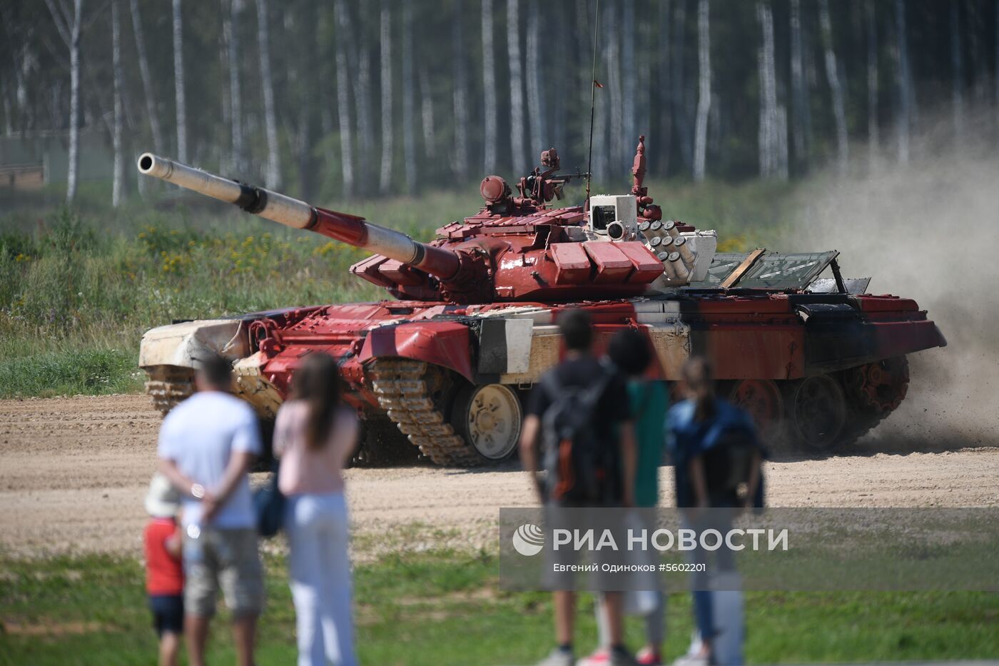 "Танковый биатлон-2018 ". Индивидуальная гонка. Первый этап