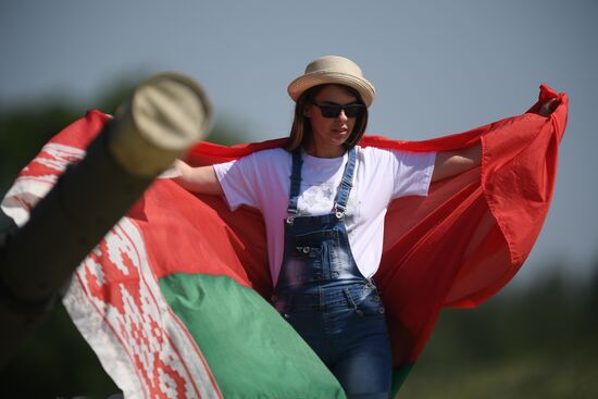 "Танковый биатлон-2018 ". Индивидуальная гонка. Первый этап 