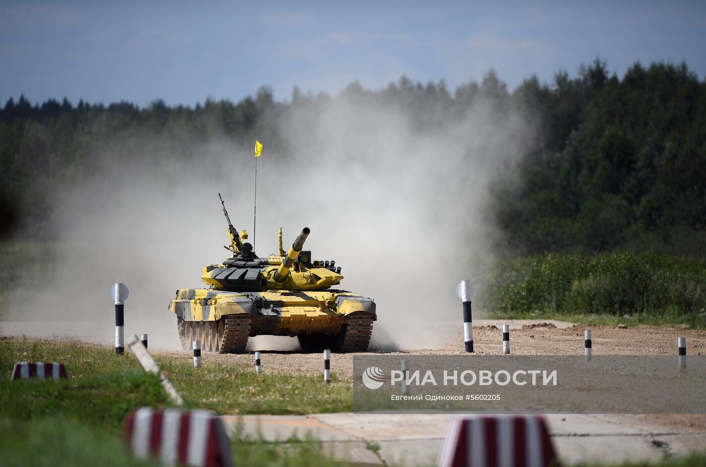 "Танковый биатлон-2018 ". Индивидуальная гонка. Первый этап