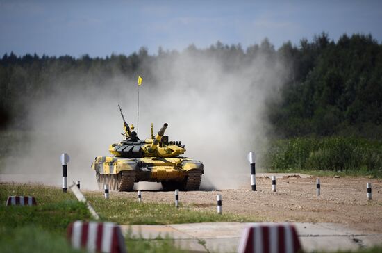 "Танковый биатлон-2018 ". Индивидуальная гонка. Первый этап 