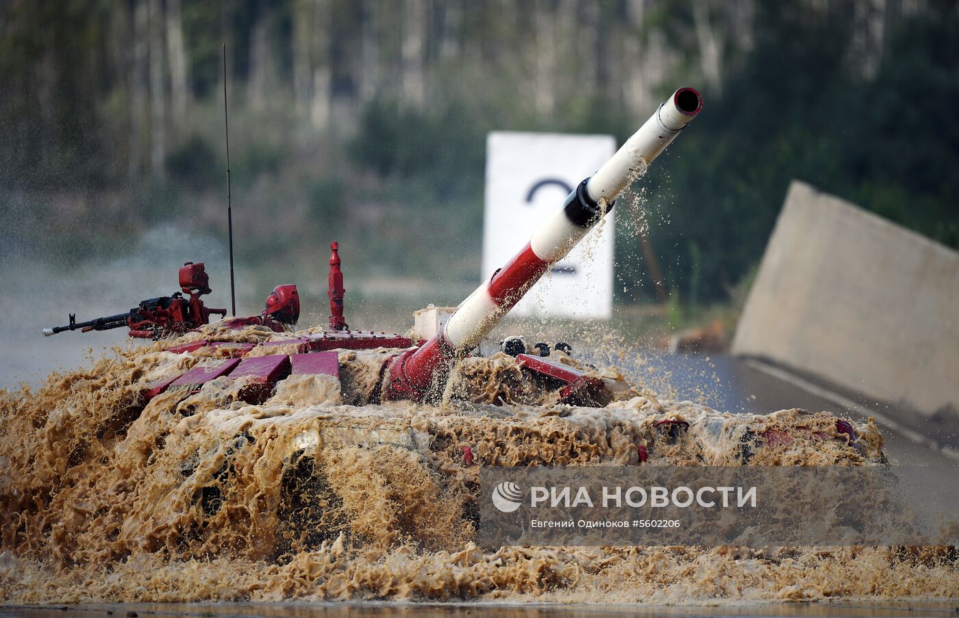 "Танковый биатлон-2018 ". Индивидуальная гонка. Первый этап