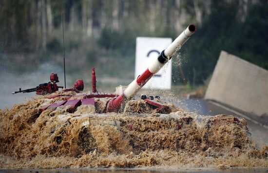 "Танковый биатлон-2018 ". Индивидуальная гонка. Первый этап 