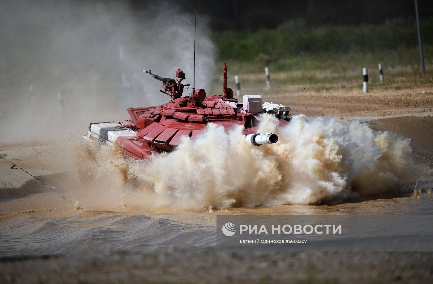 "Танковый биатлон-2018 ". Индивидуальная гонка. Первый этап