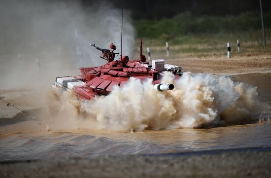 "Танковый биатлон-2018 ". Индивидуальная гонка. Первый этап 