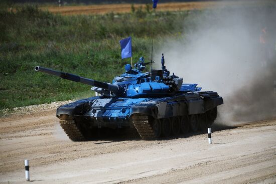 "Танковый биатлон-2018 ". Индивидуальная гонка. Первый этап 