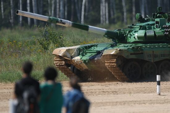 "Танковый биатлон-2018 ". Индивидуальная гонка. Первый этап 