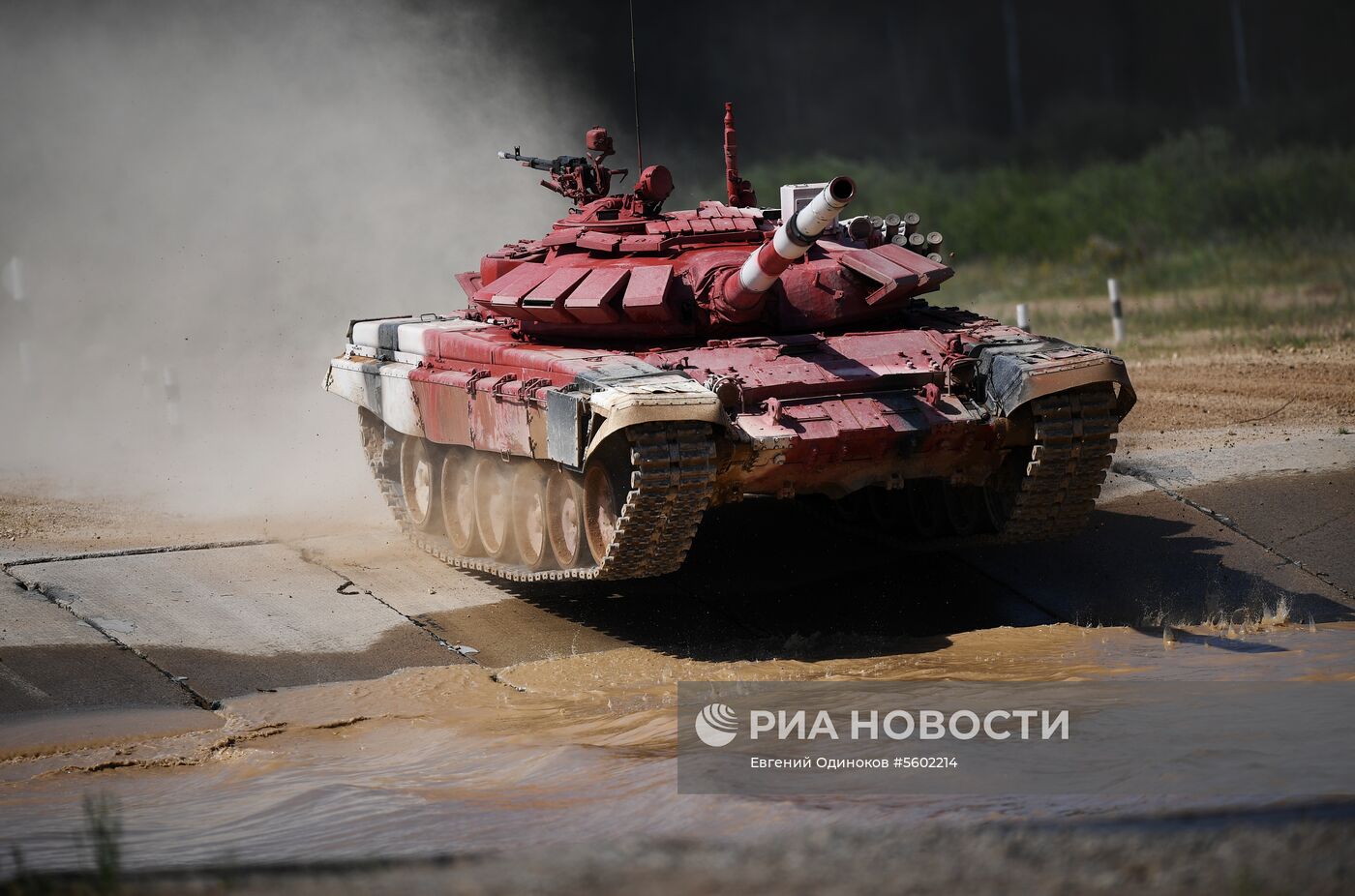 "Танковый биатлон-2018 ". Индивидуальная гонка. Первый этап