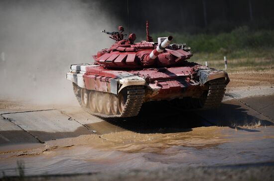 "Танковый биатлон-2018 ". Индивидуальная гонка. Первый этап 