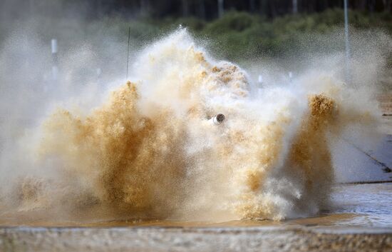 "Танковый биатлон-2018 ". Индивидуальная гонка. Первый этап 