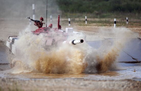 "Танковый биатлон-2018 ". Индивидуальная гонка. Первый этап 