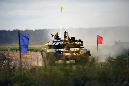 "Танковый биатлон-2018 ". Индивидуальная гонка. Первый этап 