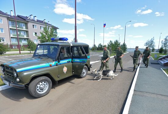Работа пограничного управления ФСБ России по Челябинской области 