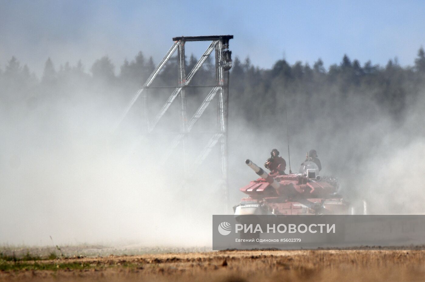 "Танковый биатлон-2018 ". Индивидуальная гонка. Первый этап