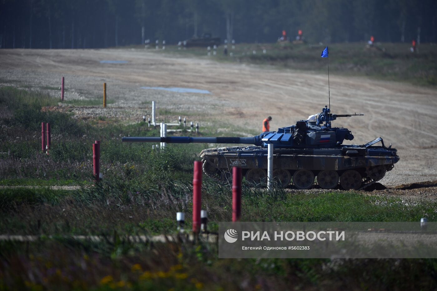 "Танковый биатлон-2018 ". Индивидуальная гонка. Первый этап 