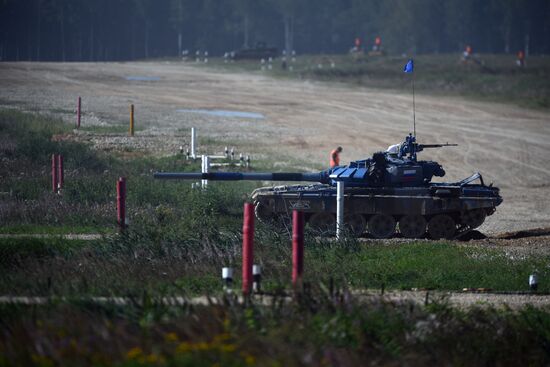 "Танковый биатлон-2018 ". Индивидуальная гонка. Первый этап 