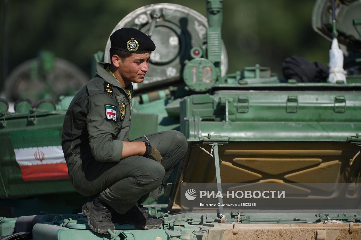 "Танковый биатлон-2018 ". Индивидуальная гонка. Первый этап