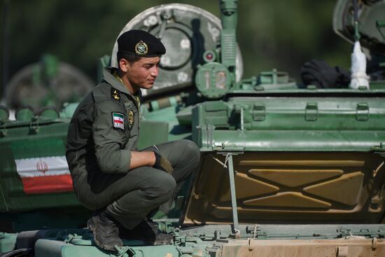 "Танковый биатлон-2018 ". Индивидуальная гонка. Первый этап 