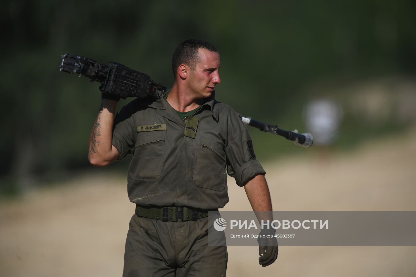 "Танковый биатлон-2018 ". Индивидуальная гонка. Первый этап 