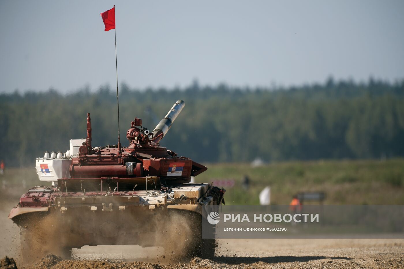 "Танковый биатлон-2018 ". Индивидуальная гонка. Первый этап