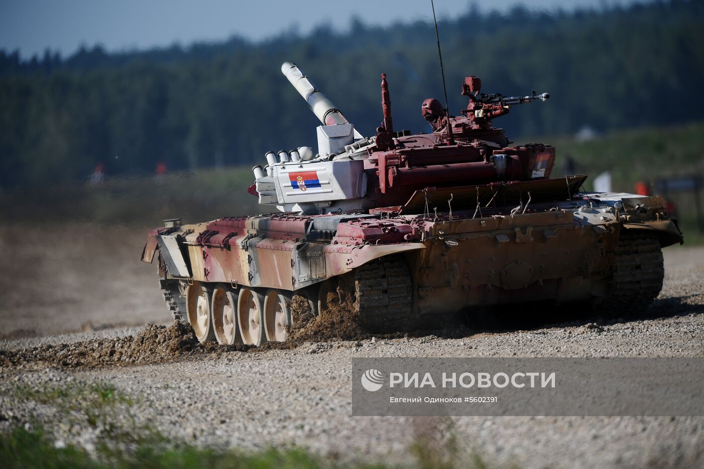 "Танковый биатлон-2018 ". Индивидуальная гонка. Первый этап