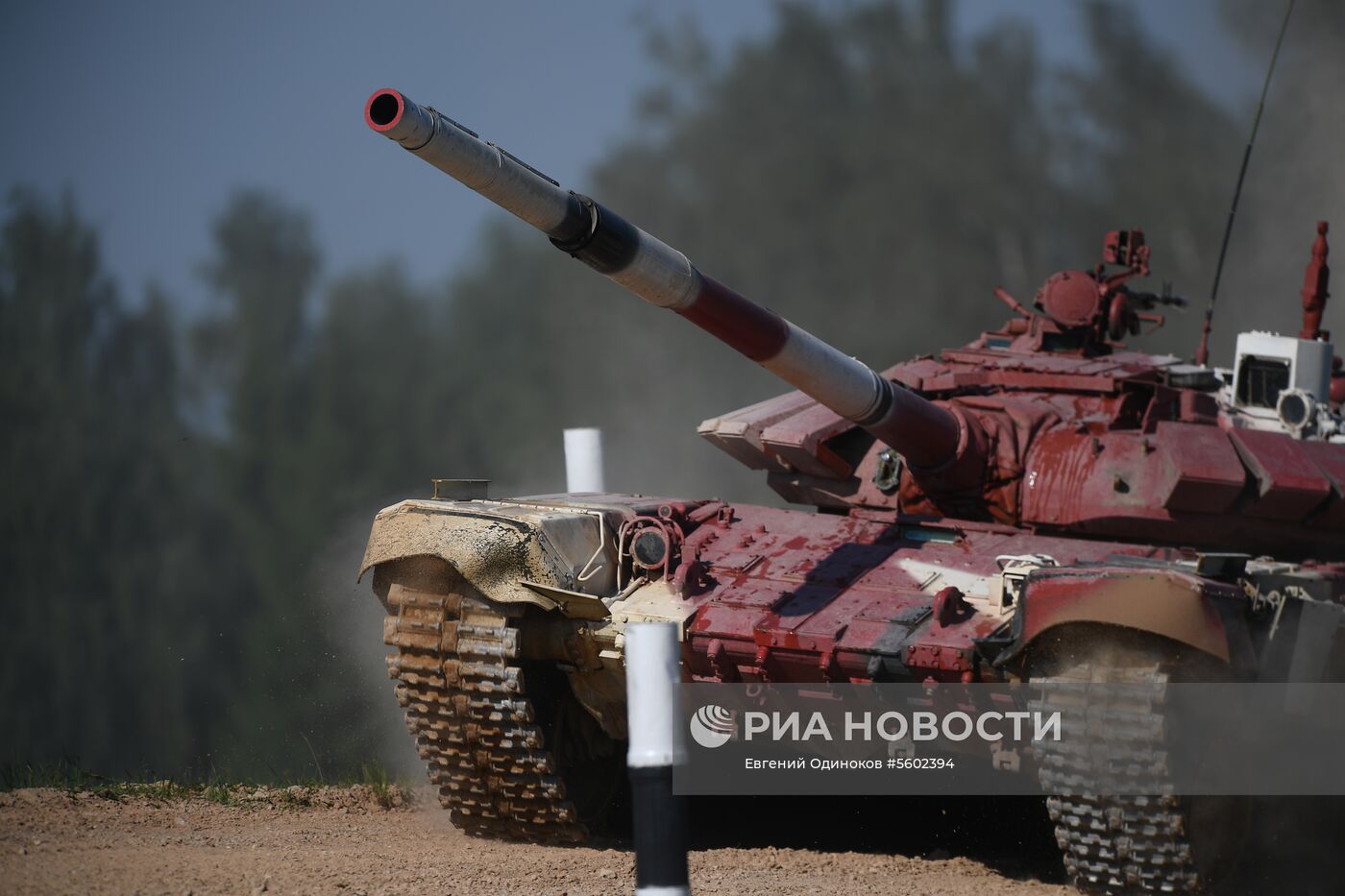 "Танковый биатлон-2018 ". Индивидуальная гонка. Первый этап 