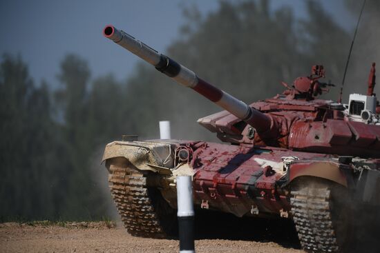 "Танковый биатлон-2018 ". Индивидуальная гонка. Первый этап 