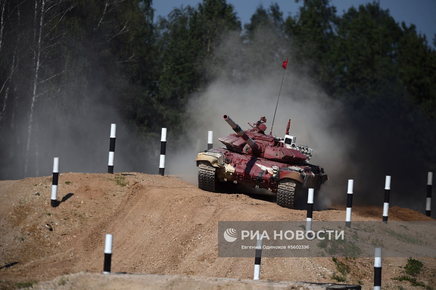 "Танковый биатлон-2018 ". Индивидуальная гонка. Первый этап 