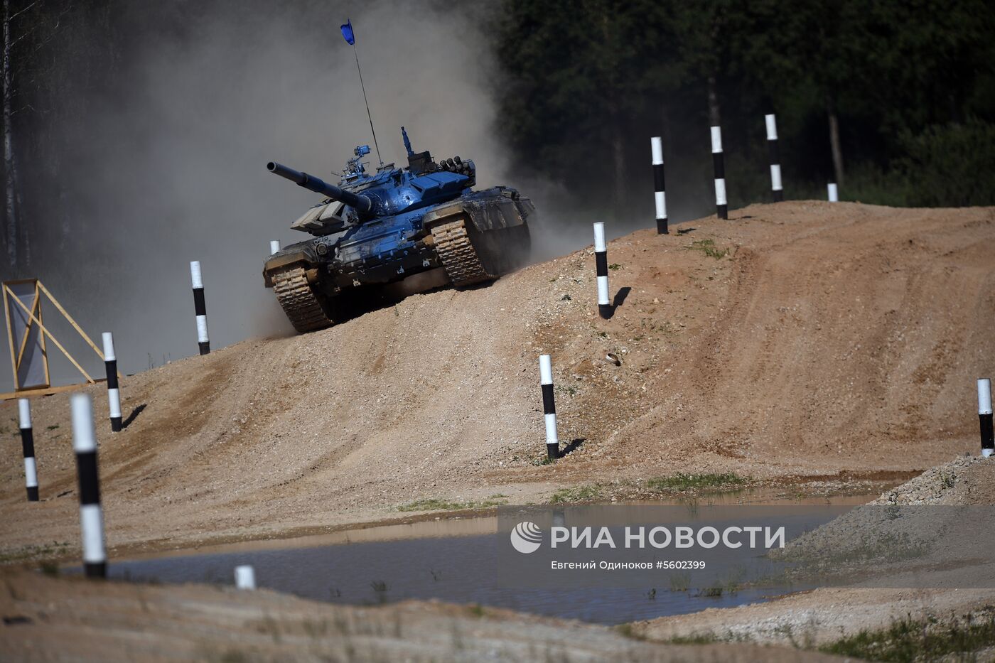 "Танковый биатлон-2018 ". Индивидуальная гонка. Первый этап 