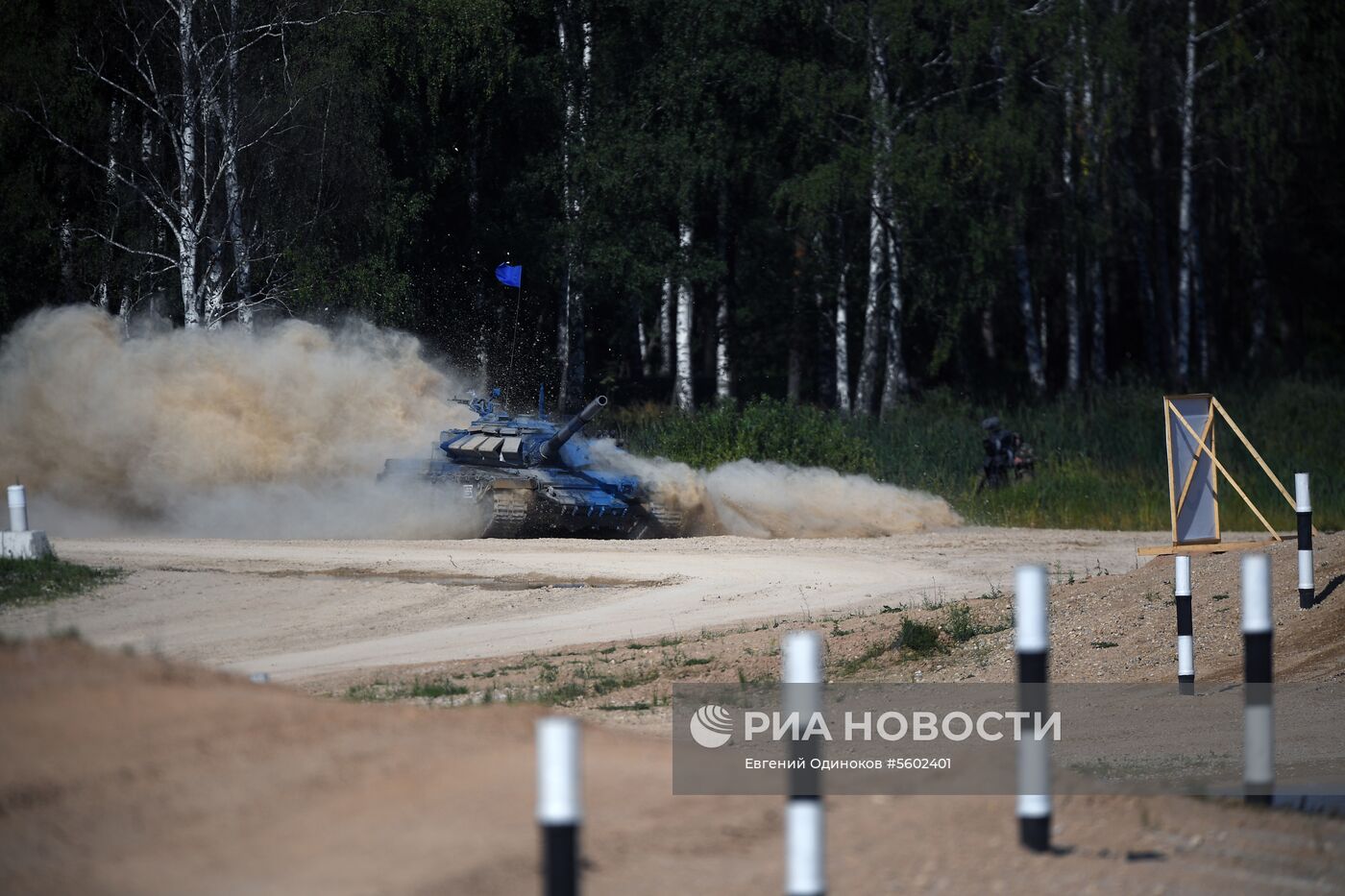 "Танковый биатлон-2018 ". Индивидуальная гонка. Первый этап