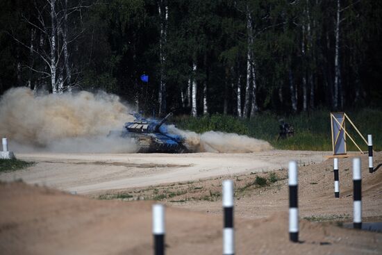 "Танковый биатлон-2018 ". Индивидуальная гонка. Первый этап 