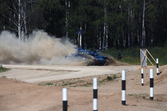 "Танковый биатлон-2018 ". Индивидуальная гонка. Первый этап 