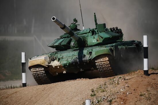 "Танковый биатлон-2018 ". Индивидуальная гонка. Первый этап 