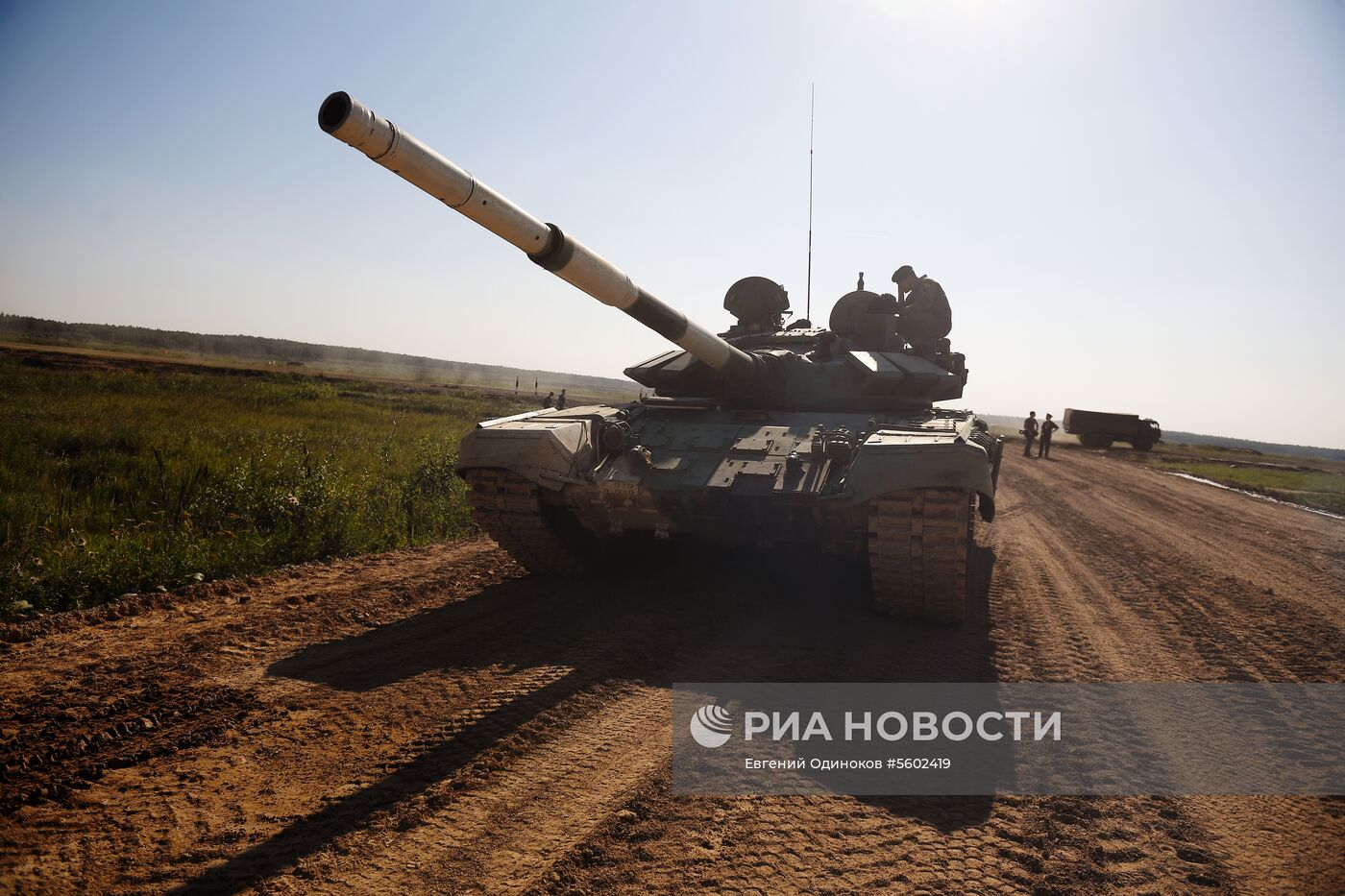 "Танковый биатлон-2018 ". Индивидуальная гонка. Первый этап