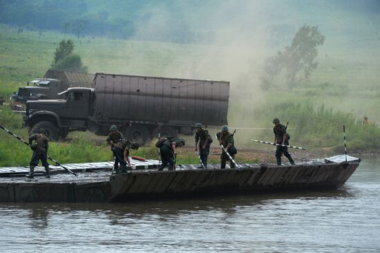 Военные учения в Приморском крае