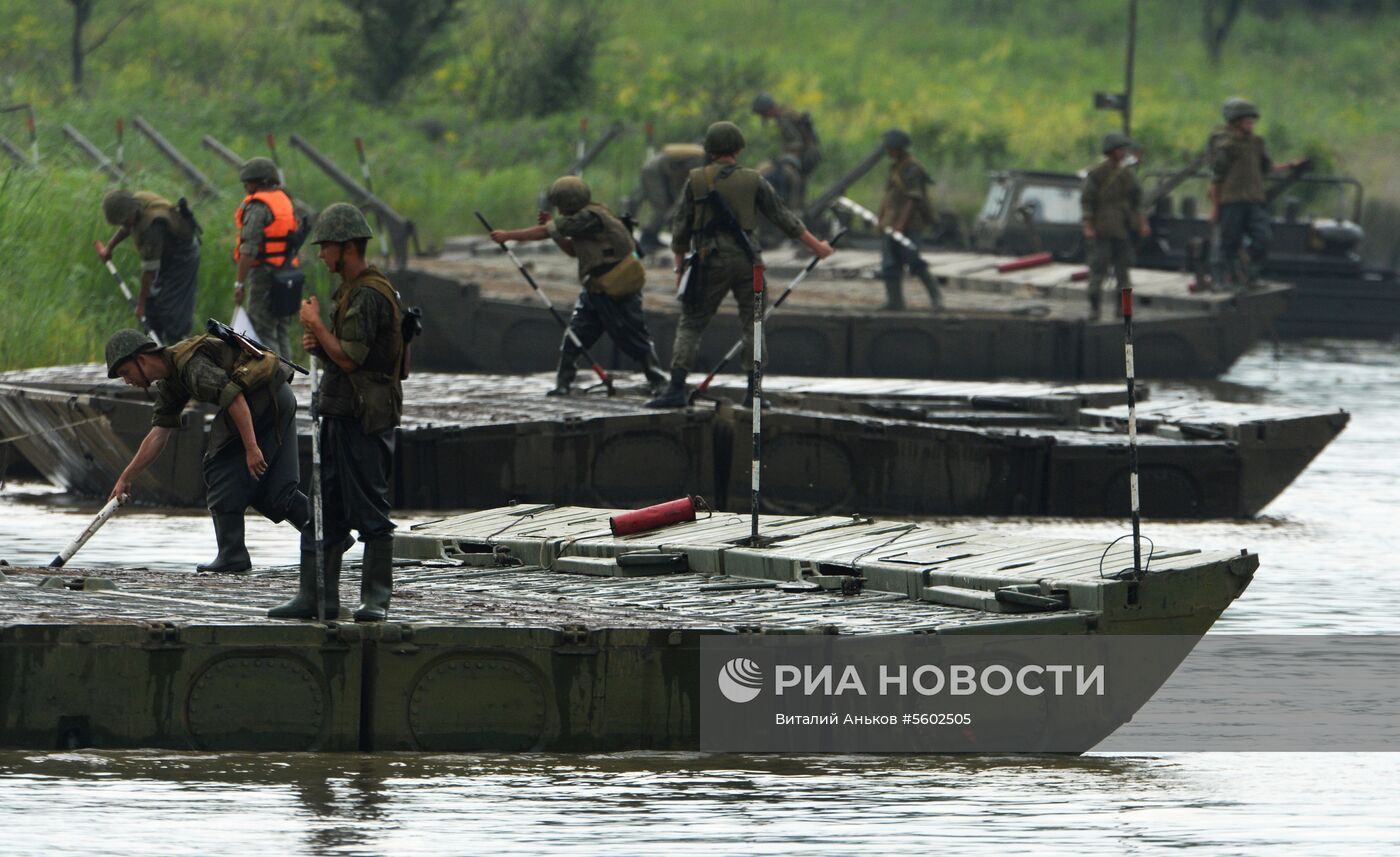 Военные учения в Приморском крае