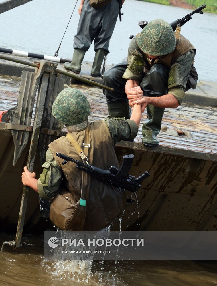 Военные учения в Приморском крае