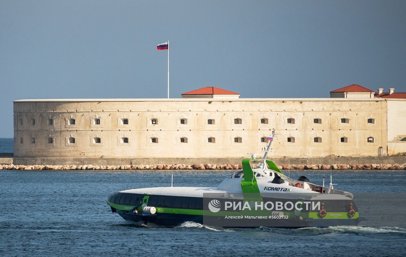 Первый рейс скоростного морского пассажирского судна «Комета 120М»