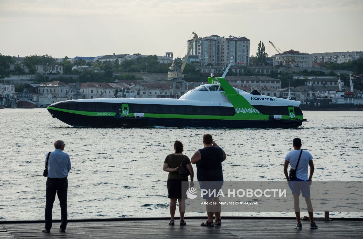 Первый рейс скоростного морского пассажирского судна «Комета 120М»