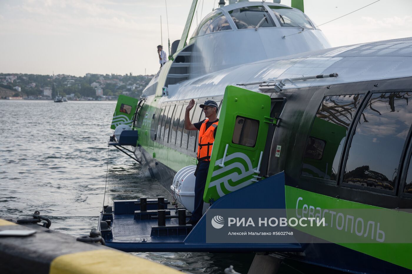 Первый рейс скоростного морского пассажирского судна «Комета 120М»