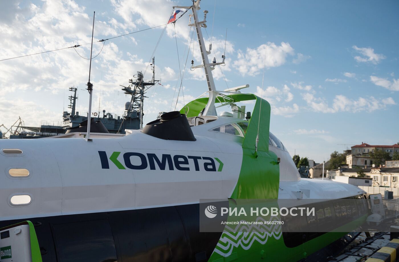 Первый рейс скоростного морского пассажирского судна «Комета 120М»