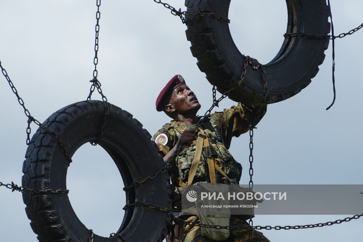 IV Армейские международные игры в Новосибирской области | РИА Новости  Медиабанк