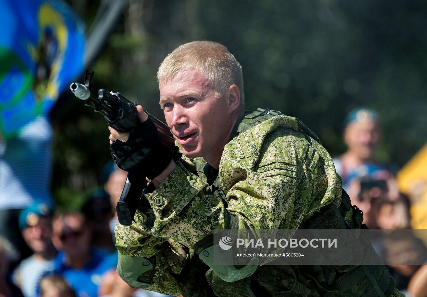 Празднование Дня ВДВ в регионах России 